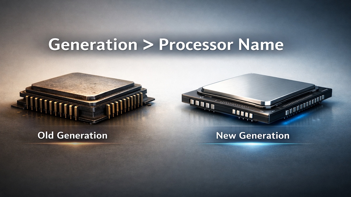 Processor Name Vs Generation 549343588